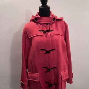 Pink Jones New York 3/4 Winter Toggle Jacket/Coat (used) Size: 2X